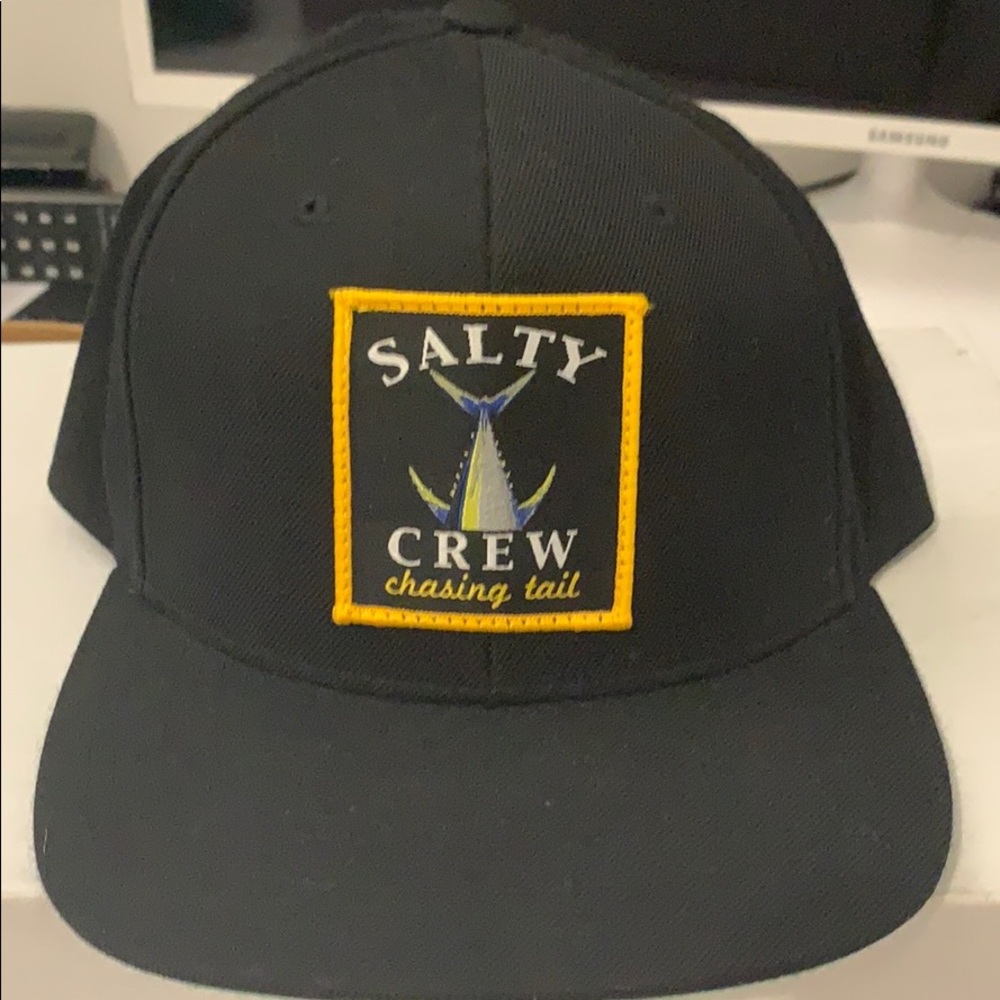 Salty Crew SnapBack Hat (Black)